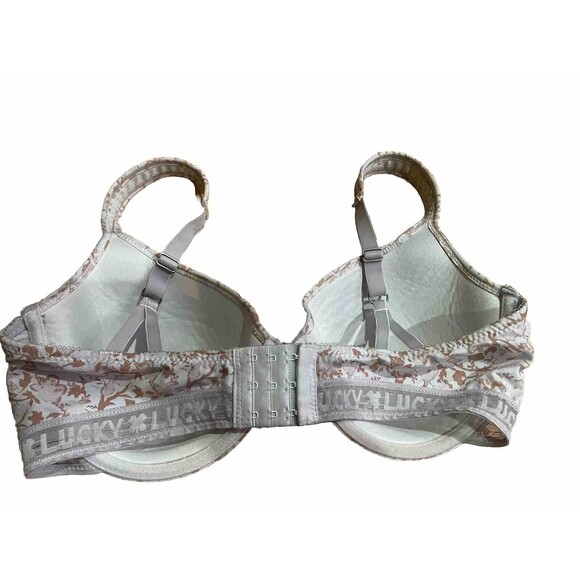LUCKY BRAND Floral Size 38D Bra - Picture 2 of 3